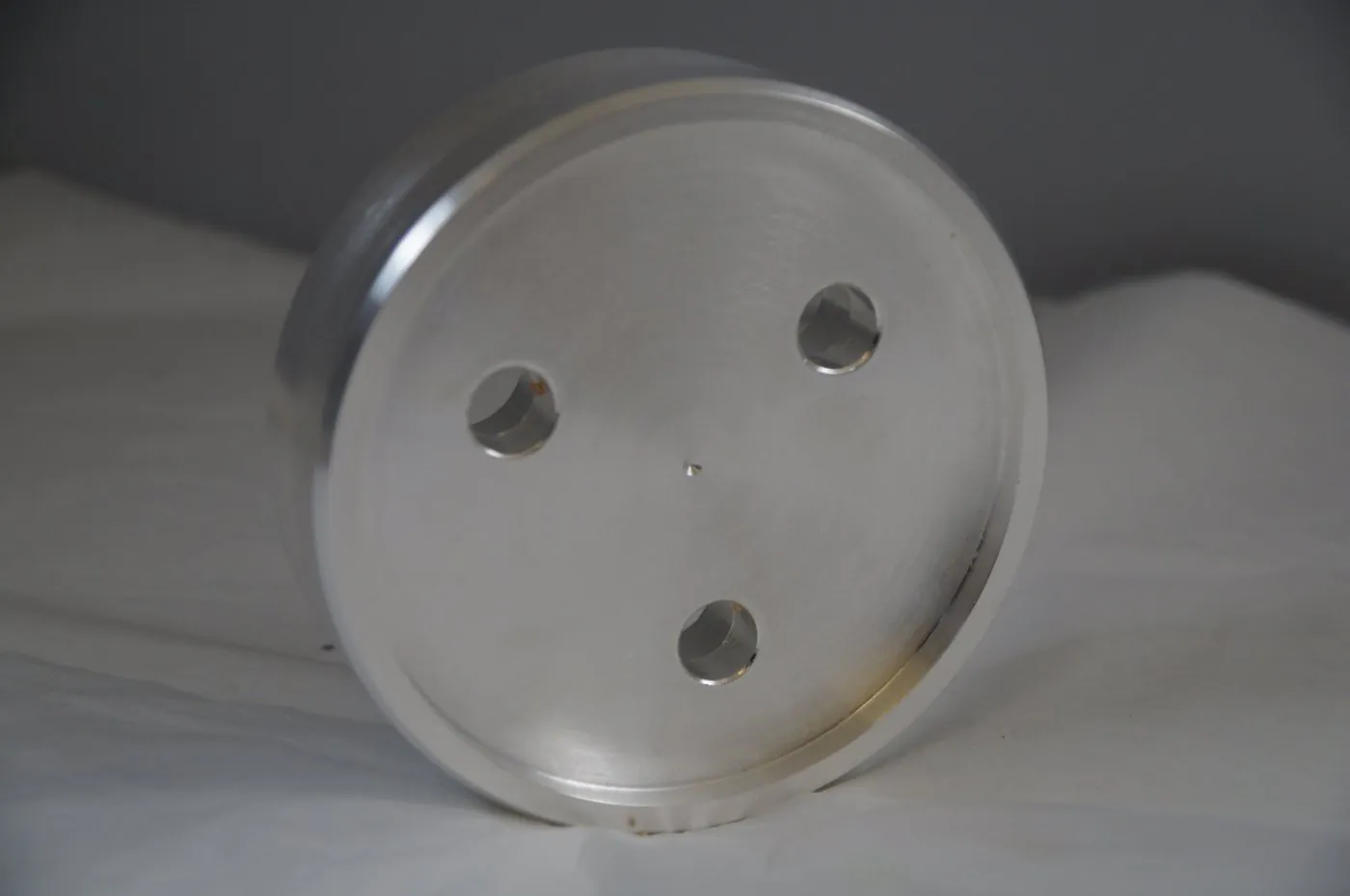 Plated component, reverse face